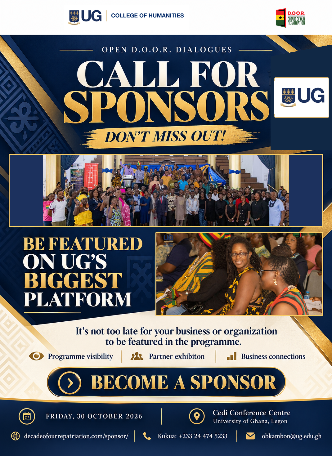 Don’t miss out — Call for sponsors | Open D.O.O.R. Dialogues