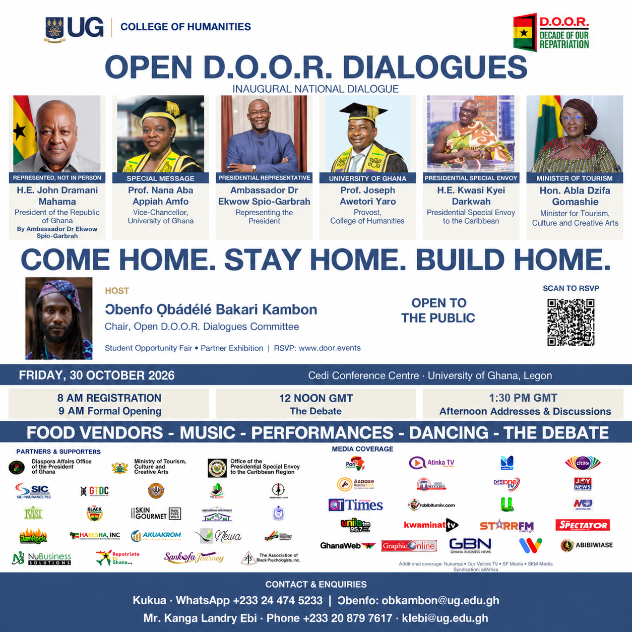 2 days left — Open D.O.O.R. Dialogues: Come Home. Stay Home. Build Home.
