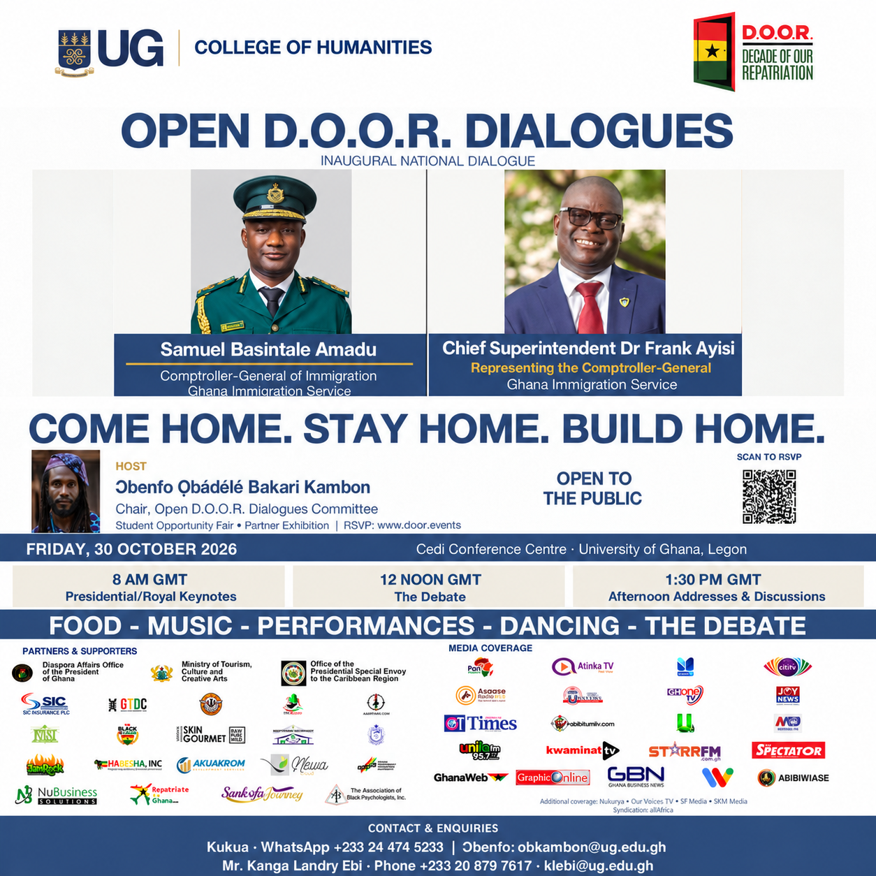 2 days to go — Ghana Immigration Service at Open D.O.O.R. Dialogues